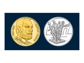 Zoubek a jeho pamětní medaile k stoletému výročí