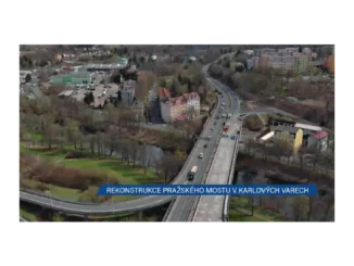 Dva roky rekonstrukce mostu v Karlových Varech