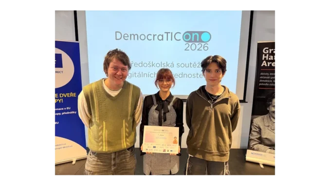 Úspěch studentů z Nerudovky v DemocraTICon 2026