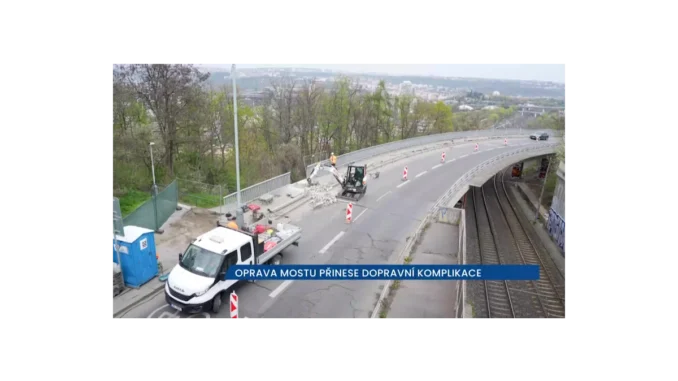 Oprava mostu Pod Krejcárkem: Pozor na komplikace!