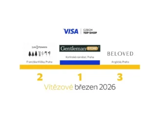Gentleman Store vítězem Visa Czech Top Shop 2026