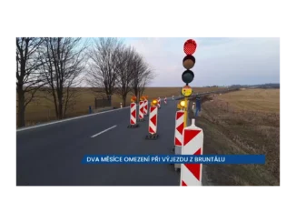 Dopravní omezení v Bruntálu kvůli obchvatu do května