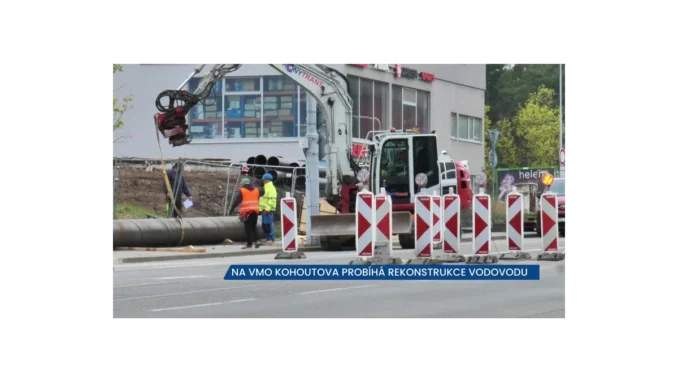 Vodárny Brno: Rekonstrukce na VMO Kohoutova