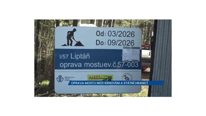 Oprava mostu mezi Krnovem a Polskem do srpna 2026