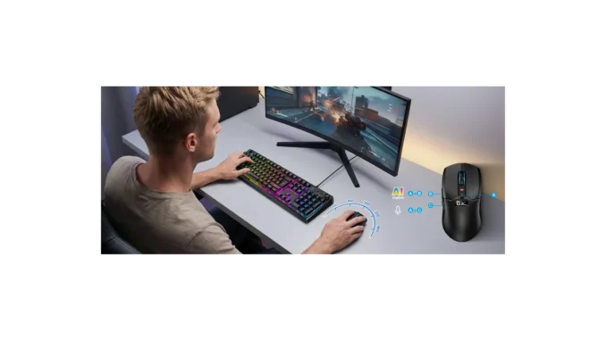 Objevte herní myš Scorpion M8300 s bezdrátovou technologií