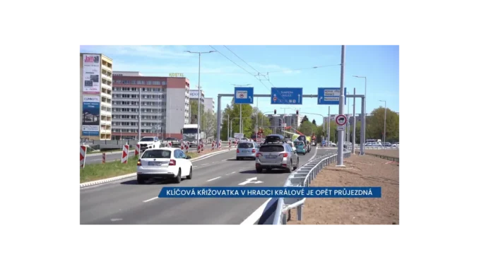 Mileta v Hradci Králové znovu otevřena pro dopravu