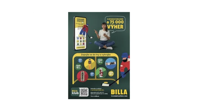 Získejte hokejové odměny v BILLA klubu!