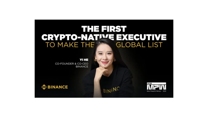 Binance: Yi He mezi nejvlivnějšími ženami světa