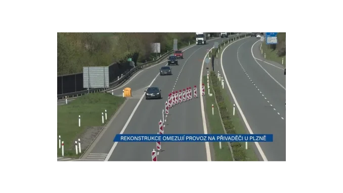 Doprava na I/27 u Plzně trpí rekonstrukcí