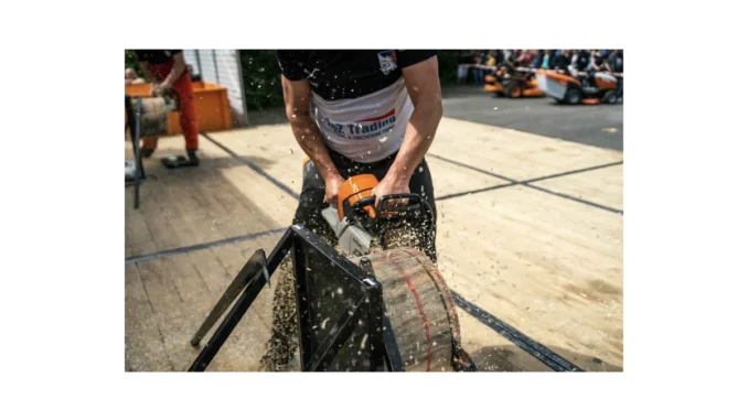 Závodníci TIMBERSPORTS se chystají na Lanškroun