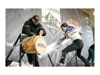 Frenštát hostí špičkové závody TIMBERSPORTS