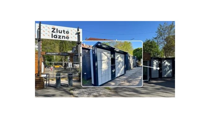 Nová úschovna OX Point ve Žlutých lázních pro sportovce