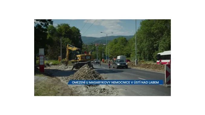 Nová opatření u Masarykovy nemocnice v Ústí nad Labem