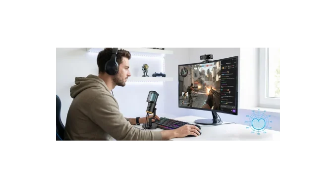 Genius MIC-S400U: Mikrofon pro streamování bez kompromisů