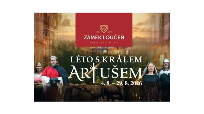 Objevte kouzlo Loučeň s Králem Artušem letos v létě