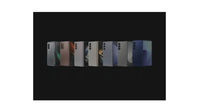 Pokrok modelu Galaxy: Skládací telefony Samsung