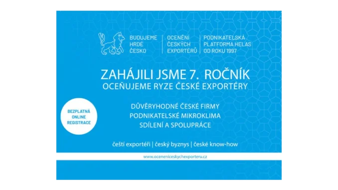 Soutěž o Ocenění Českých Exportérů 2026 odstartovala