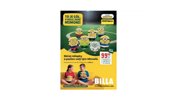 BILLA: Fanoušci fotbalu si přijdou na své!