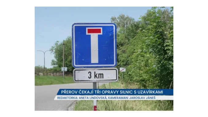 Přerov: Důležité silniční opravy v létě 2026
