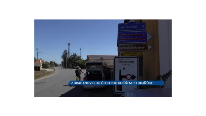 Drahanovice: Objížďka na cestě do Čech pod Kosířem