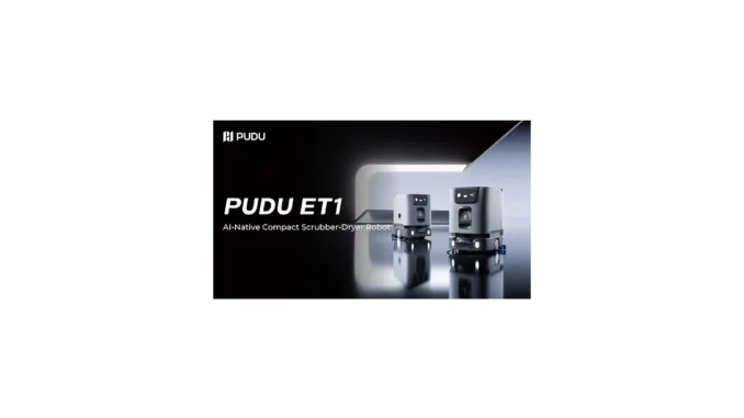 Kompaktní robot PUDU ET1 pro efektivní úklid