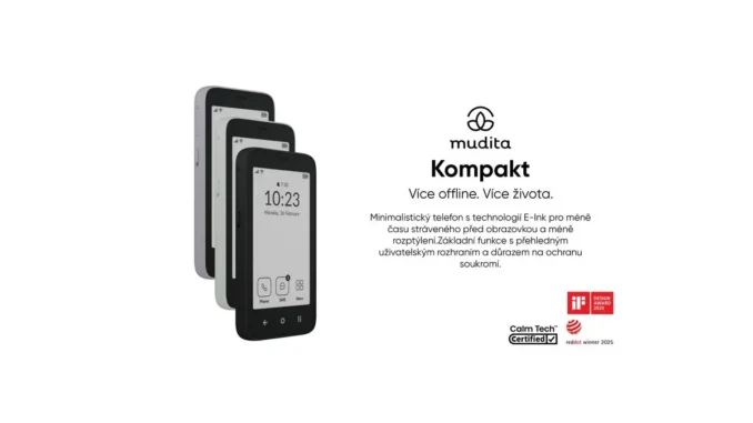 Mudita Kompakt: Inovativní E-Ink telefon pro digitální svět