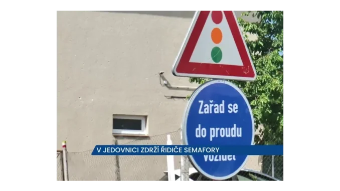 Dopravní omezení v Jedovnici: Rekonstrukce křižovatky
