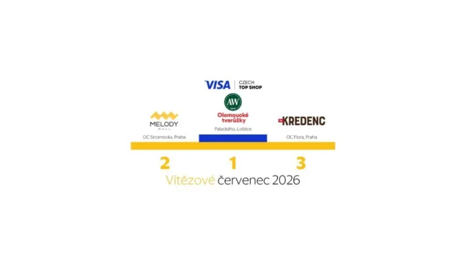 Ocenění Olomoucké tvarůžky v Visa Czech Top Shop