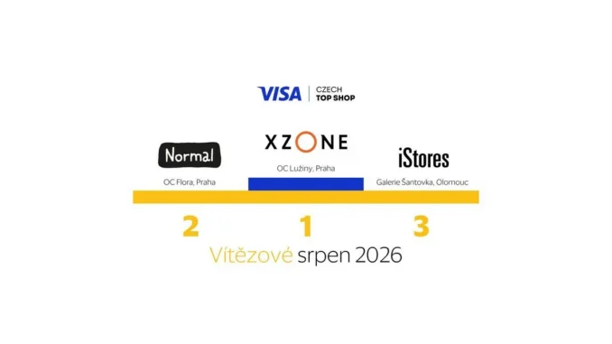 Srpnoví vítězové Visa Czech Top Shop 2026: Xzone