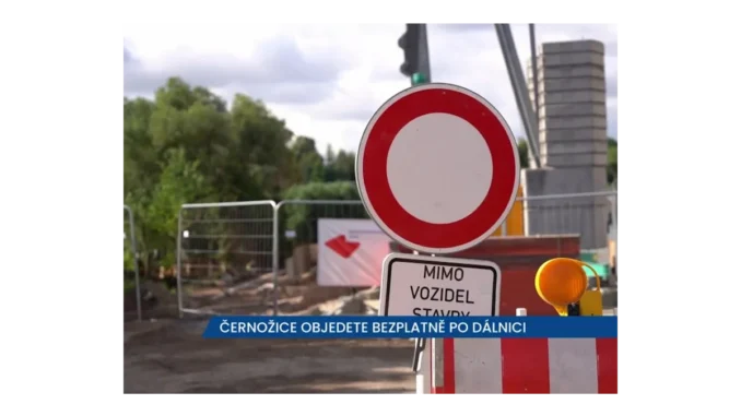 Dálnice D11: Bezplatná objízdná trasa v Černožicích