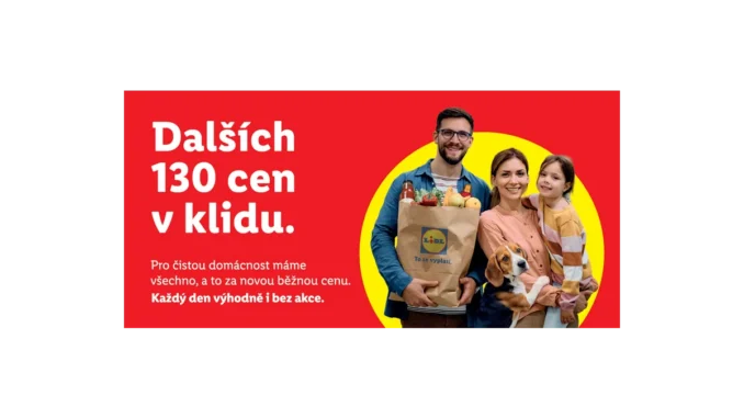 Lidl přidává do Ceny v klidu více než 130 novinek