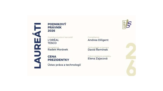 Ocenění pro právníky: Podnikový právník 2026 v Praze